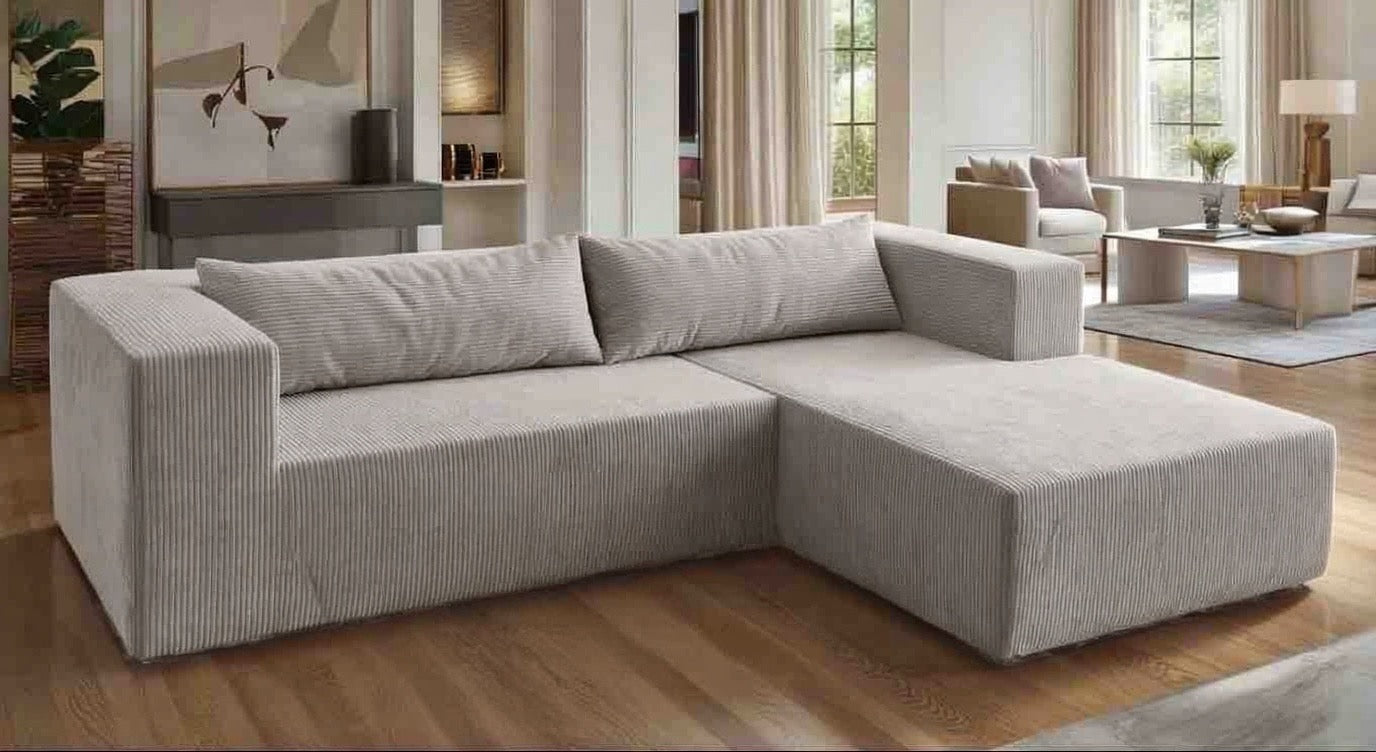 SOFÁ L "ROMA" BEIGE